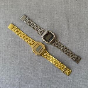 Classic Gold Digital Watch